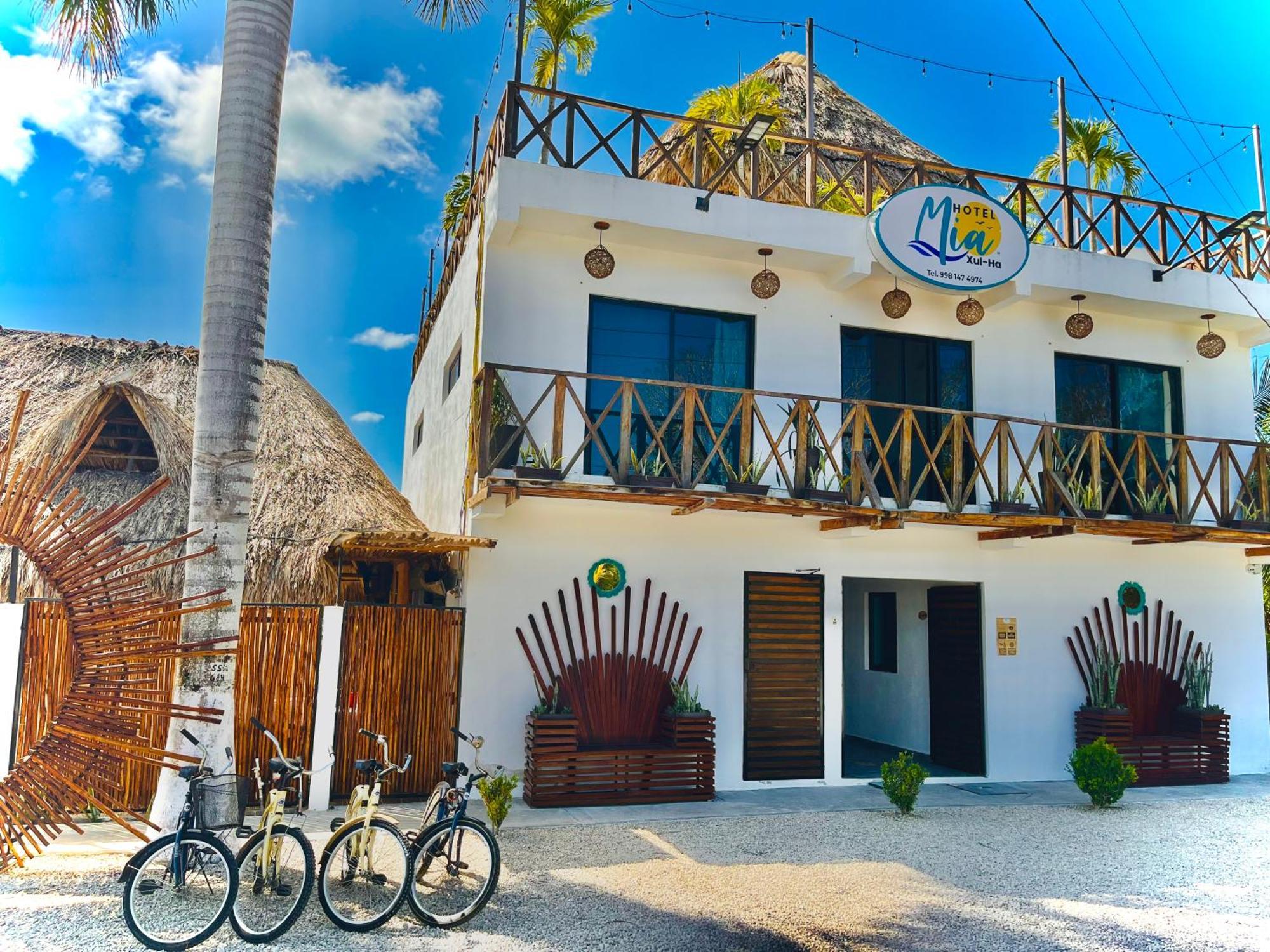 Hotel Y Beach Club Casa Mia Xulha -Bacalar Xul-Ha Kültér fotó